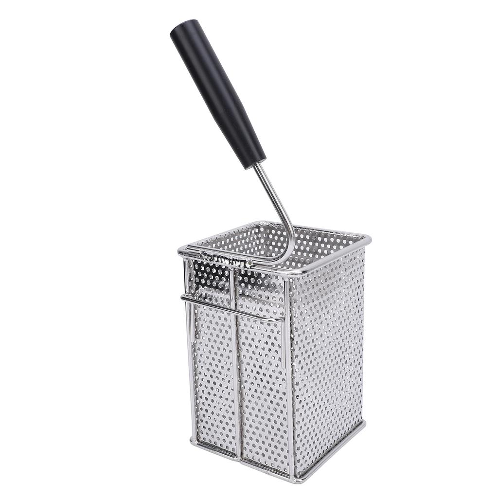 Корзина для жарки из нержавеющей стали 304 с ручкой, корзина для картофеля фри, фильтр для пасты, сито для дома