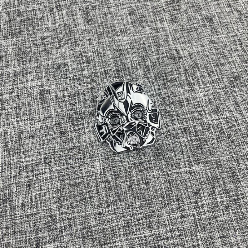 Applicable to 3D personalized bumblebee car sticker leaf plate side label metal decorative label modified car logo body sticker