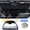 For Mitsubishi Car Sunshade Heat Insulation Front Window Visor Protector Outlander Pajero Sport Lancer EX ASX L200 Eclipse