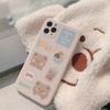 Milk Tea Bear 16 for Apple 15 Phone Case for IPhone17proFor8plus Full Coverage 14 Soft 11 Set Xs Max