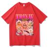 Ограниченный выпуск Trixie Mattel Винтажная футболка Летняя Мужская Мода Повседневные футболки Унисекс Женские Мягкий хлопок Оверсайз С круглым вырезом Короткий рукав