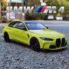 Новый 1:24 BMW THE M4 IM литой миниатюрный автомобиль из металла масштабная модель автомобиля звук свет имитация коллекция детский игрушечный автомобиль подарок