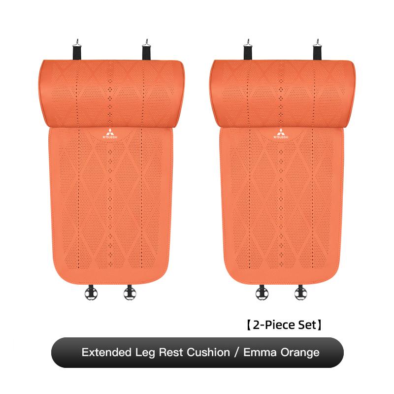 Leather Car Seat Leg Extension Support Cushion For Mitsubishi Lancer Ralliart ASX Mirage Pajero Xpander Attrage L200 Eclipse