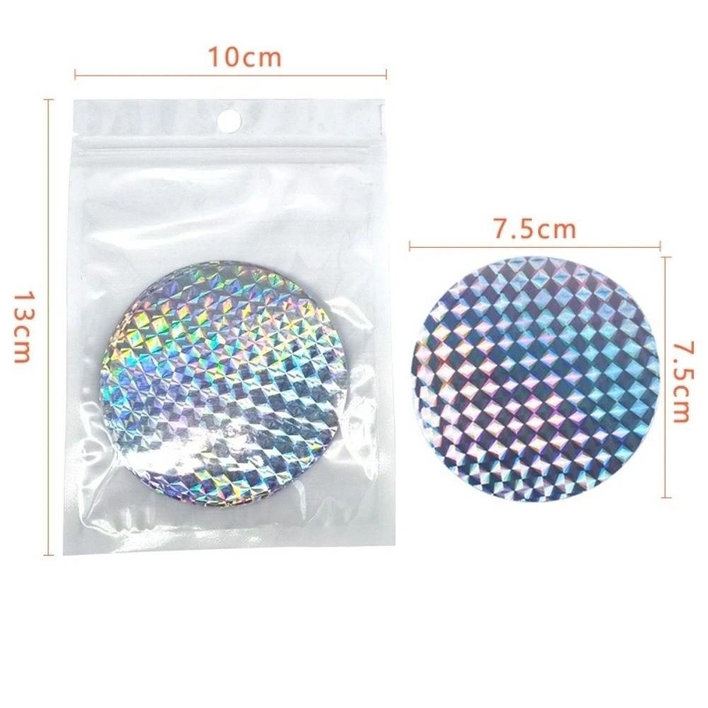 20pcs Reflective Bird Repellent Sticker Garden Bird Control Anti Bird Scare Tape Keep Birds Away