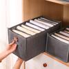 Jeans Storage Box,Clothes Pants Storage God Storage Basket,Underwear Sundry Storage Drawer,Compartmentalized Organizer