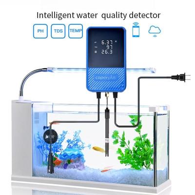Измеритель pH аквариумной воды + Цифровой прибор для измерения чистоты воды TDS EC Аквариумный интеллектуальный тестер качества воды Детектор температуры