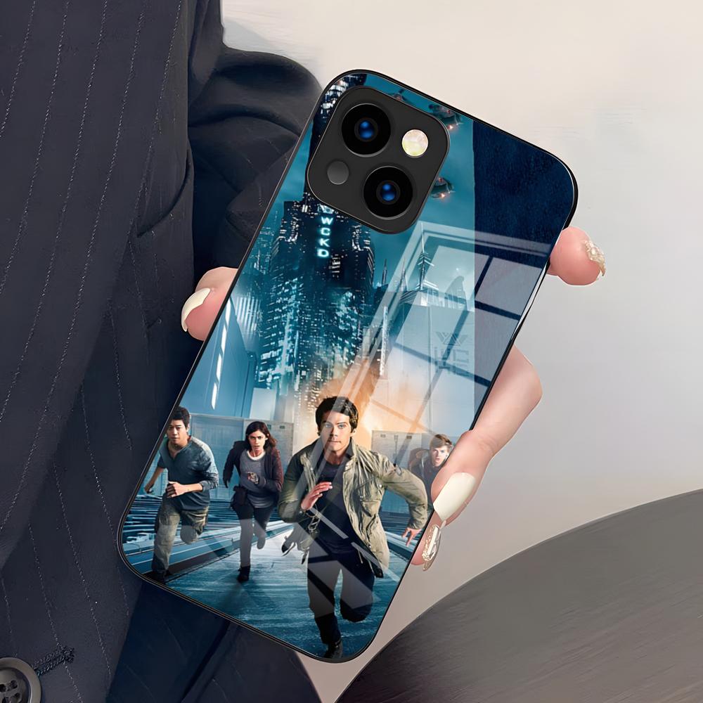 Чехол для телефона по фильму «Бегущий в лабиринте» для iPhone 17 Pro Max 15 Pro 16 14 Plus 12 13 Mini 11 Pro Ударопрочный стеклянный чехол