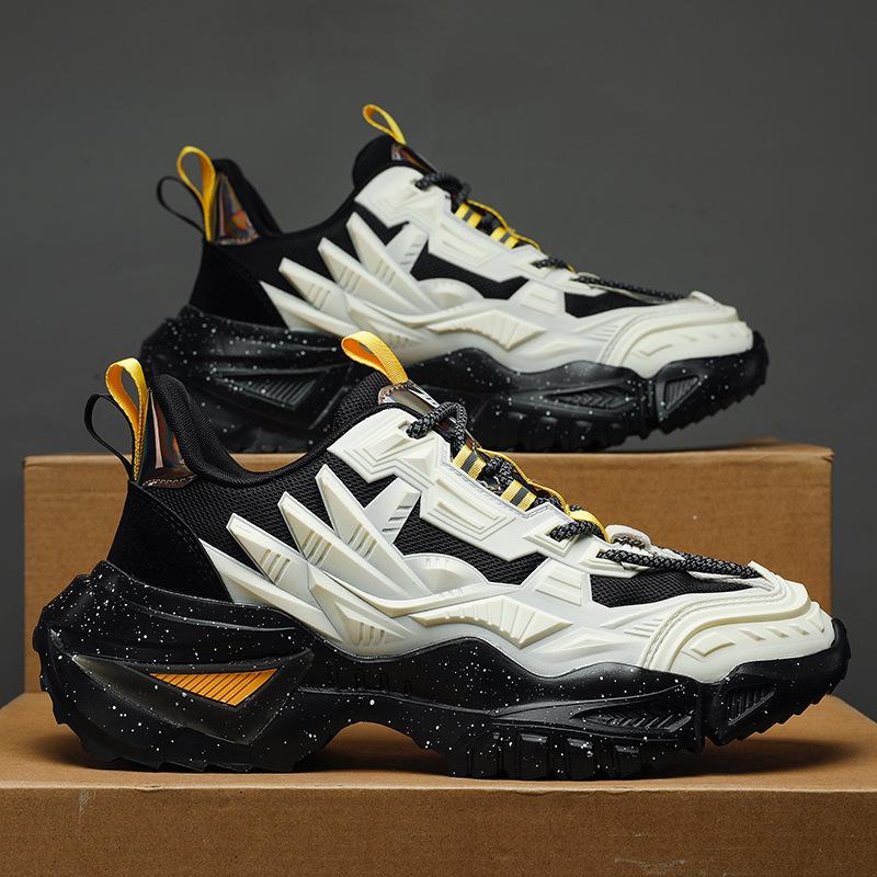 Men Running Shoes Women Thick Bottom Jogging Footwear Shoes Breathable Dad Shoes Classic Increased Platform Running Shoes 39-44