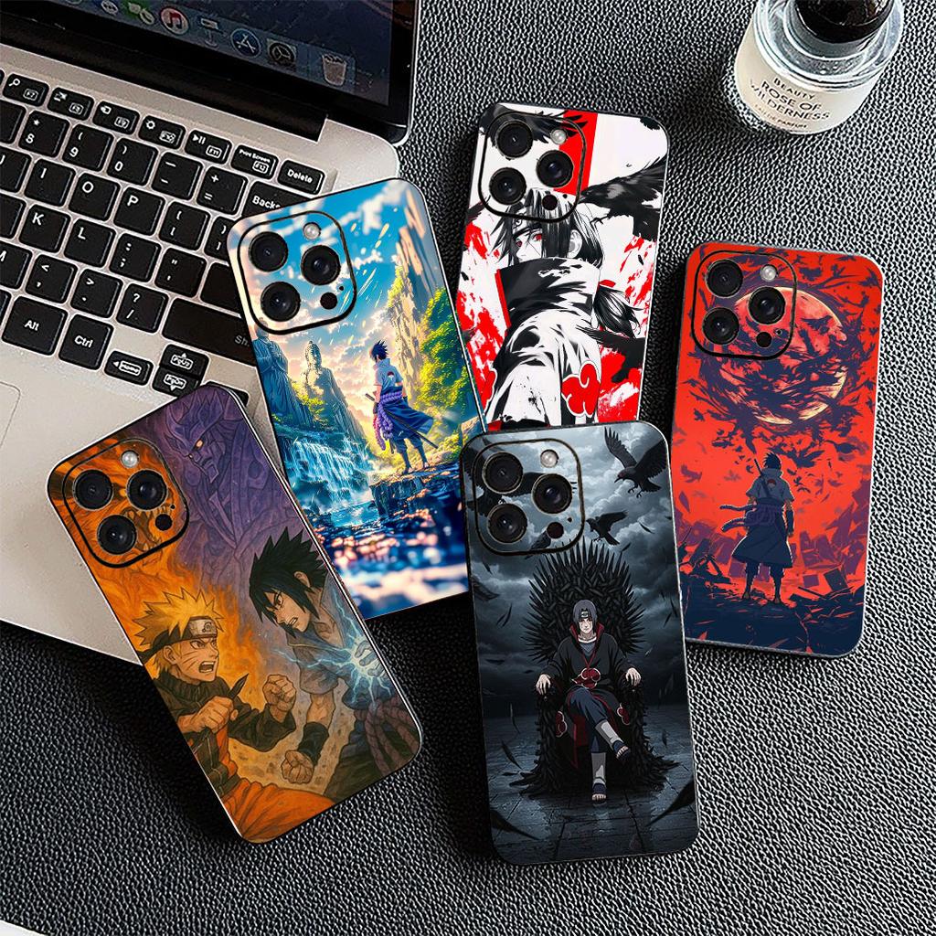 Cover for Xiaomi Redmi Note 13 14 Pro Plus ProPlus 14C 13C Pro+ 5G 4G Casing Silicone Phone Case Itachi Uchiha Sasuke Narutos