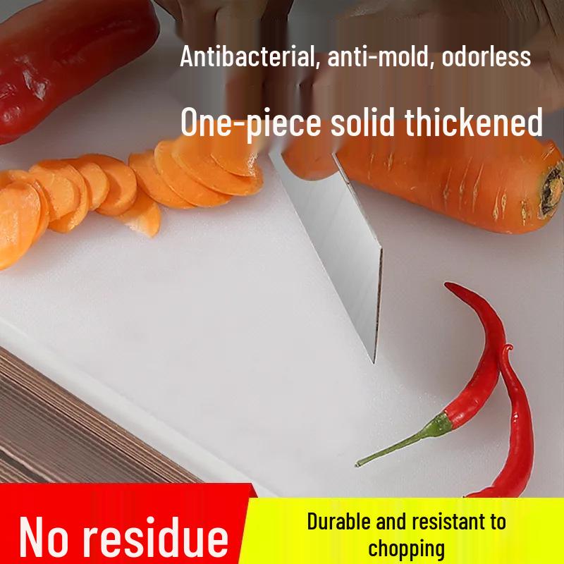 Antibacterial PE Plastic Cutting Board: Mold-Resistant Kitchen Chopping Board for Fruits & Vegetables