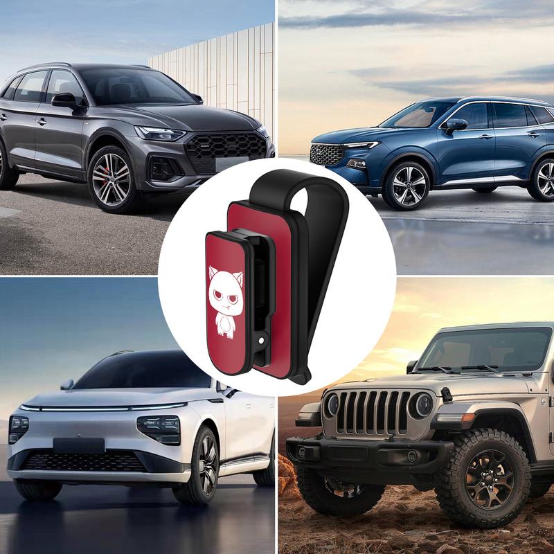 Держатель для солнцезащитных очков для автомобиля Многофункциональный универсальный зажим для очков для козырька автомобиля Зажим для очков для автомобиля Подарок для мужчин женщин семьи