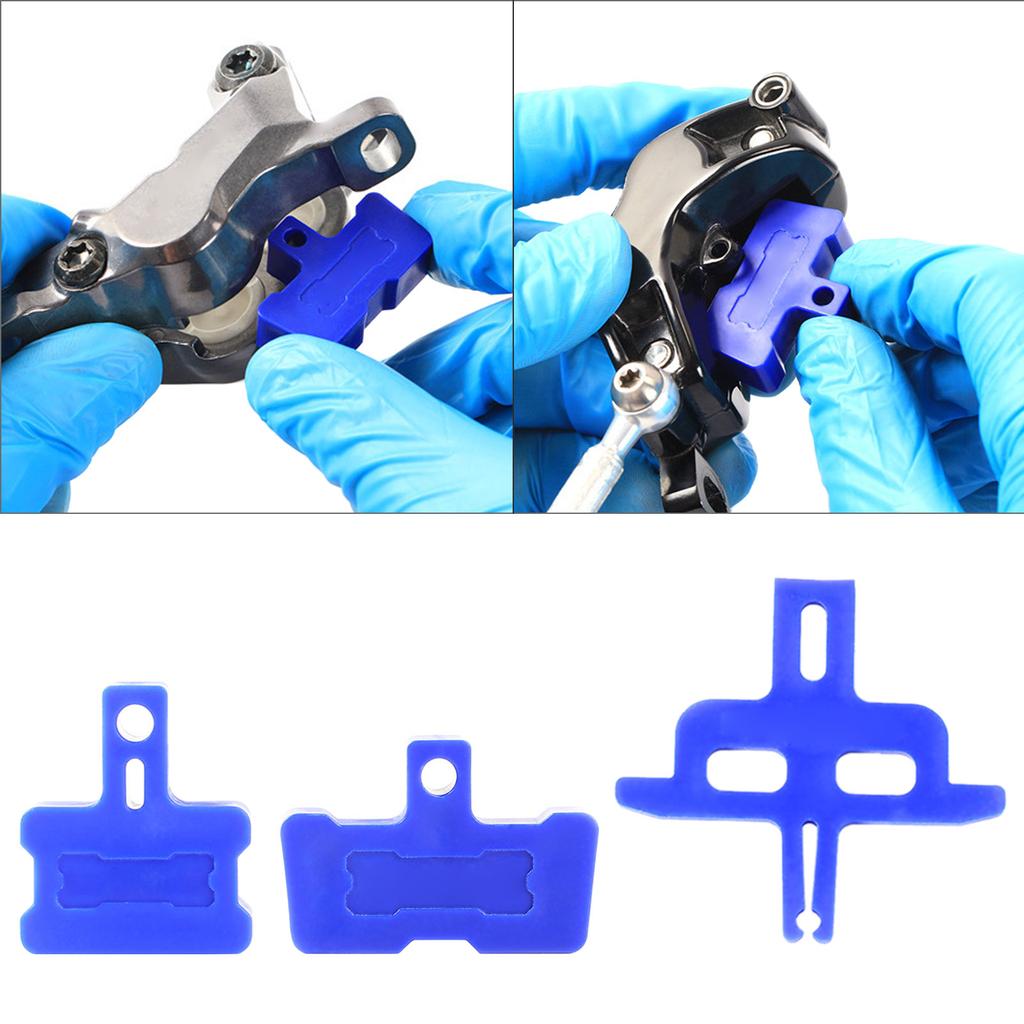 10Pcs Bike Hydraulic Disc Brake Bleed Spacer Piston Retainer Brake Caliper Pad Spacer Washer Instert Tool Bicycles Part