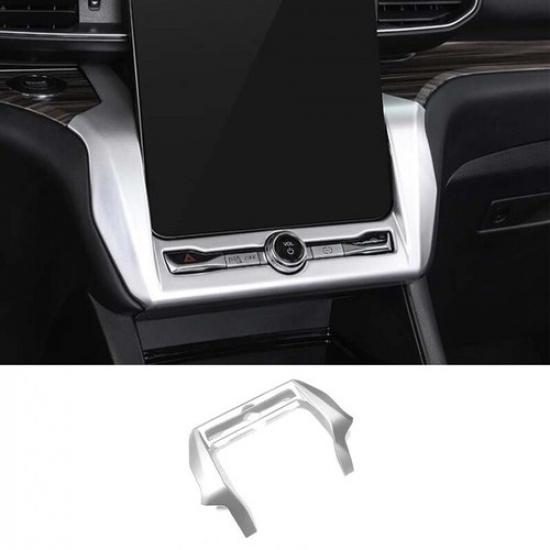 Central Console Panel Trim Fit For Ford Explorer -22 AC Switch Matte Silver