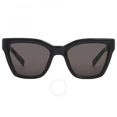 Солнцезащитные очки женские Saint Laurent Black Cat Eye Sl 641 001 52