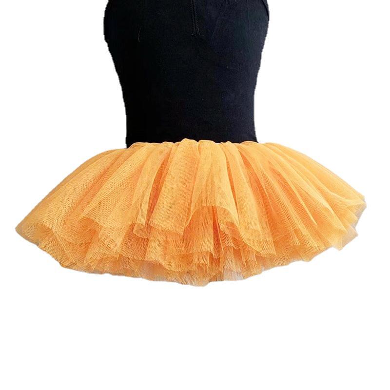 Детская юбка для танцев из шести слоев - мягкая фатиновая пачка принцессы