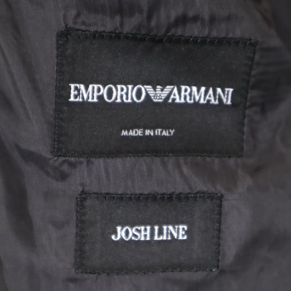 Emporio Armani Сделано в Италии шерстяной пиджак в полоску серый мужской б/у