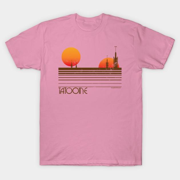 Футболка женская Visit Tatooine Harajuku Print Kawaii футболка летняя с коротким рукавом женская футболка топ футболка