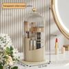 1PC 360° Rotating Makeup Brush Holder Desktop Makeup Organizer Cosmetics Storage Box Lipstick Eyebrow Pencil Holder