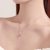 Barbie necklace [Original Design] Pink Heart Shape, Temperament and High-Quality Original First Release, Ins Style Love Confession ZJYXL-YS-113