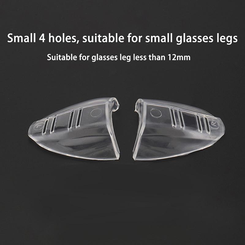 2 шт., гибкие прозрачные защитные очки для глаз, боковые защитные очки, универсальные противотуманные очки