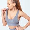 Бесшовные бюстгальтеры для йоги, спортивная одежда для женщин, спортивные топы, фитнес-тренировки, спортивный бюстгальтер