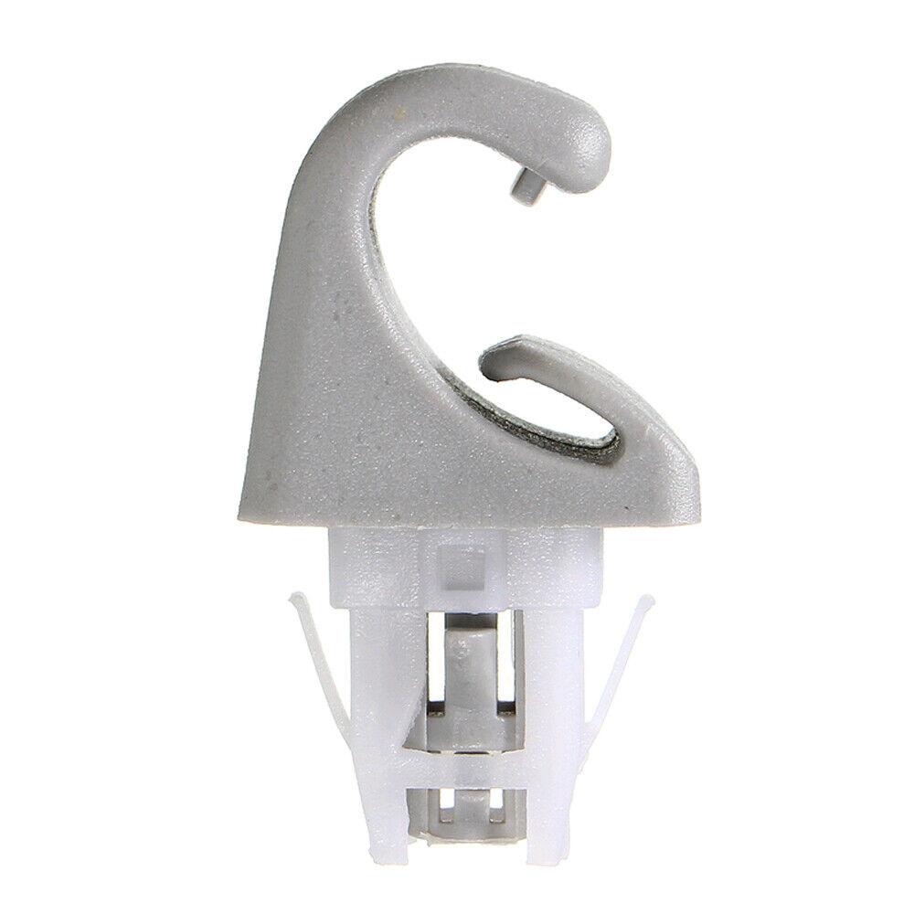 New 2Pcs Sun Visor Hook Clips Bracket For Toyota Camry Highlander Prius 74348-33040