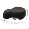 Electric Bike Saddle Thickened Adults Parts Components Ergonomic Soft Shockproof Wide Comfortable
