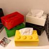 Стильная Многофункциональная Пластиковая Коробка для Салфеток Держатель для Салфеток Для Дома Гостиной Машины Ванной Комнаты Повседневного Использования Аксессуар для Хранения