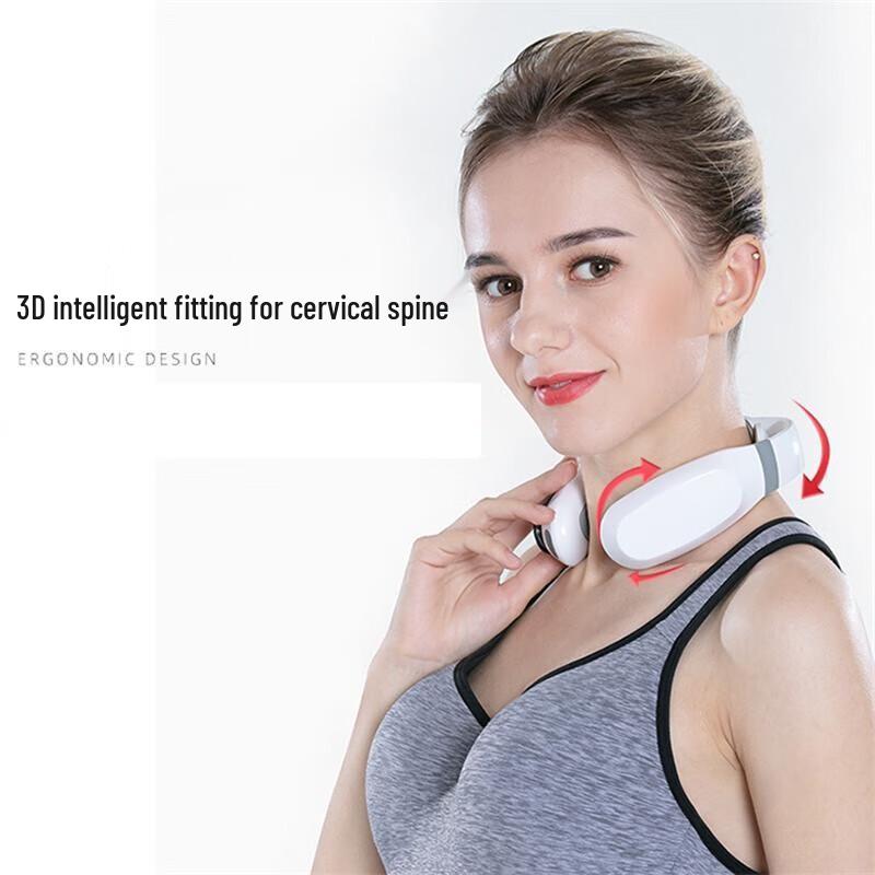 Hezheng HZ-INECK-2 Smart Neck Massager with Heat & Pulse CN plug (adapter included)