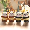 Милая милая подвеска в виде пчелки-панды, плюшевая игрушка, кукла, сумка, подвесное украшение, брелок, кукла, кукла, кукла