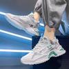 Осенняя мужская обувь 2024 новая высокая папины кроссовки подростковый тренд белые беговые повседневные обувь универсальная спортивная обувь
