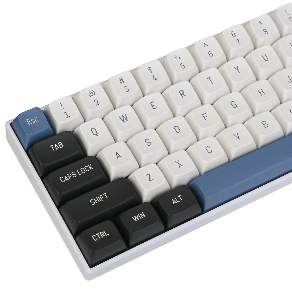 Arctic Circle CSA Custom 160 Keys Double Shot Keycap Set for MX Switch Gaming Mechanical Keyboard Keycaps, Cherry/Gateron 60%/64/GK61