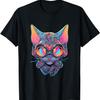 CYBERPUNK CAT ОЧКИ ГАЗОВАЯ МАСКА Футболка