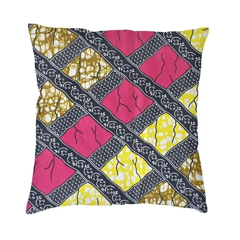 Наволочка для гостиной, украшение, африканская этническая наволочка с геометрическим цветочным принтом и красочным узором, пледы