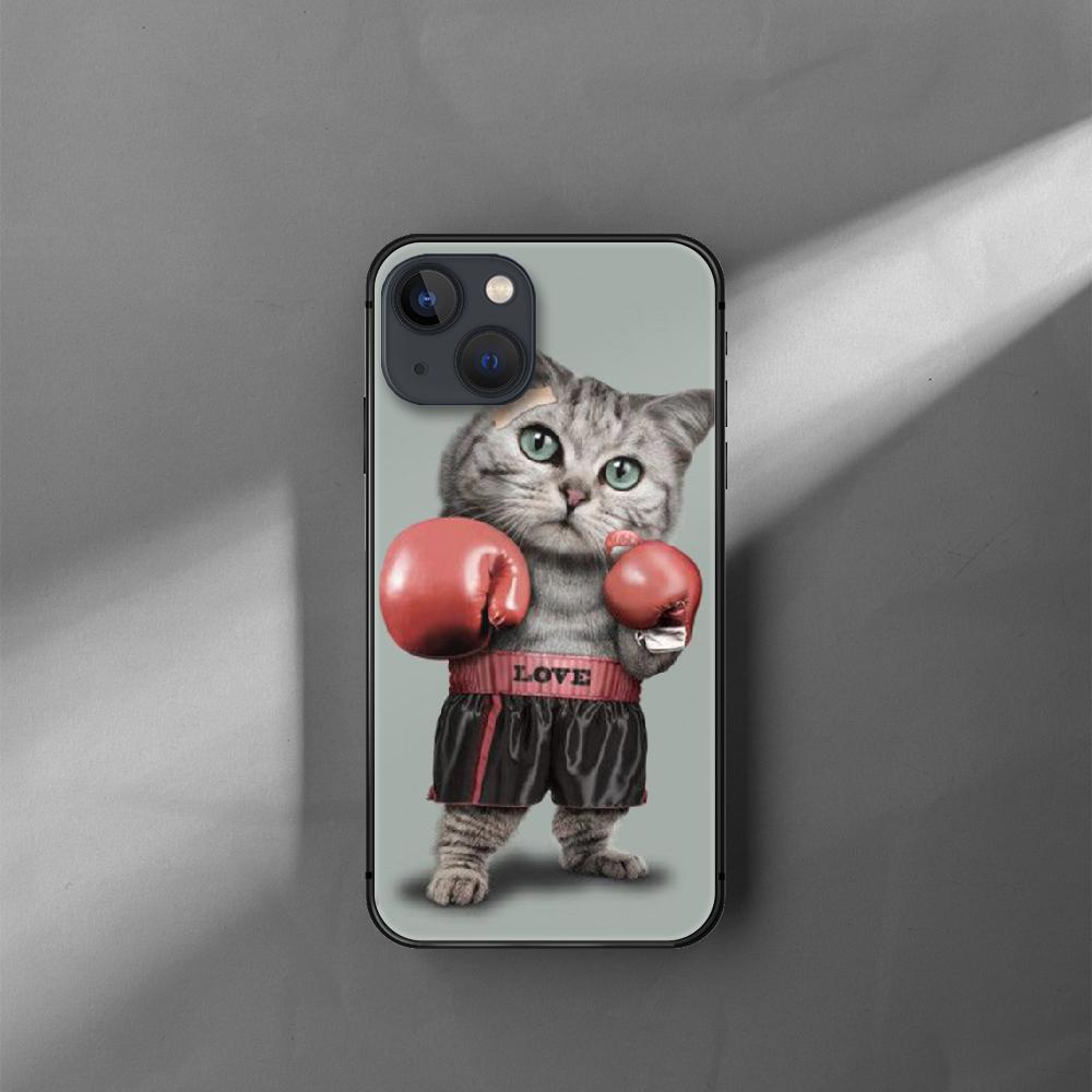 Чехол для телефона с милым котом для iPhone Samsung Galaxy Redmi Xiaomi Oppo OnePlus Note SA 7 8 9 10 11 12 13 14 20 21 22 23 53 54 Pro Max Plus Ultra TPU Soft