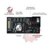 6-Channel PWM Fan Controller 12V 5A with Digital Display Temperature Control SATA Power Connector for PC Cooling