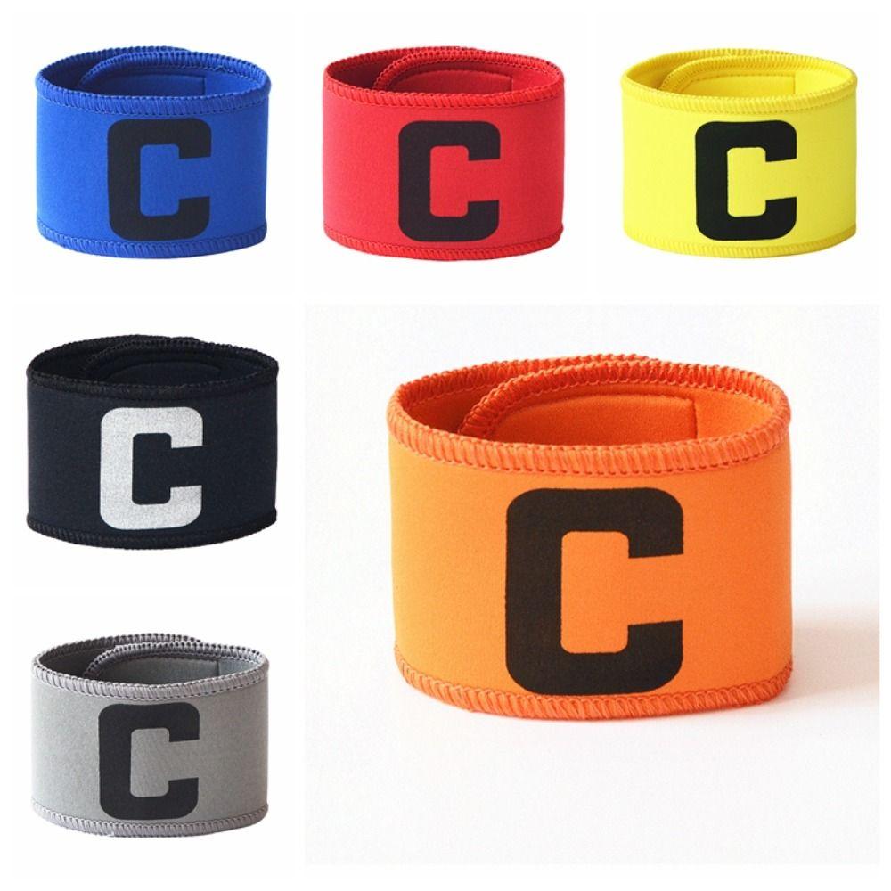 C-shaped Soccer Armbands Adjustable Squad Armbands Sports Armband Sports Arm Band Soccer Gift