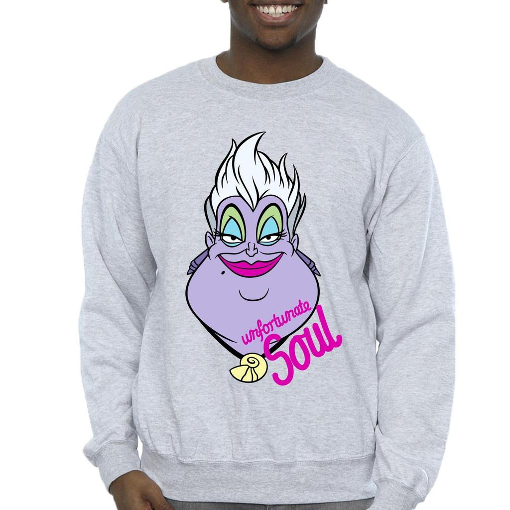 Disney Mens Villains Ursula Unfortunate Soul Sweatshirt