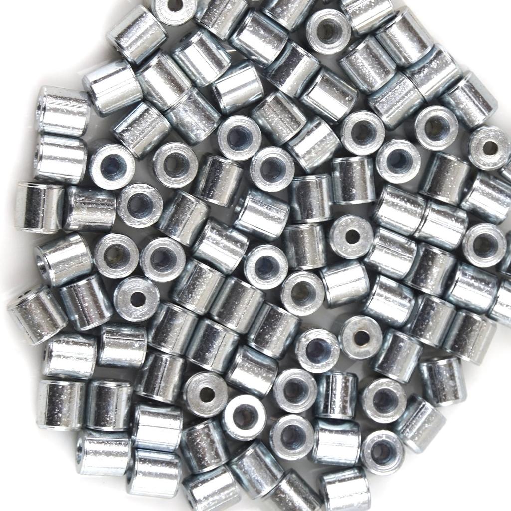 ECR026 100 шт. Ремонт механизма стеклоподъемника автомобиля, стальной трос, концевой фитинг, мягкий штифт, стопорная втулка, заклепка 5x5/1,7 мм