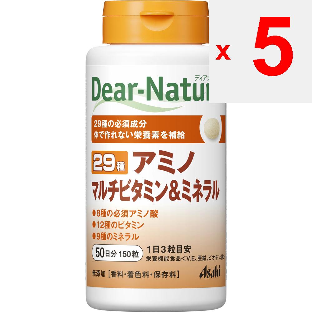 Asahi Dear-Natura 29 Amino Multi Vitamins & Minerals 150 капсул Комплексные витамины Комплексные витамины