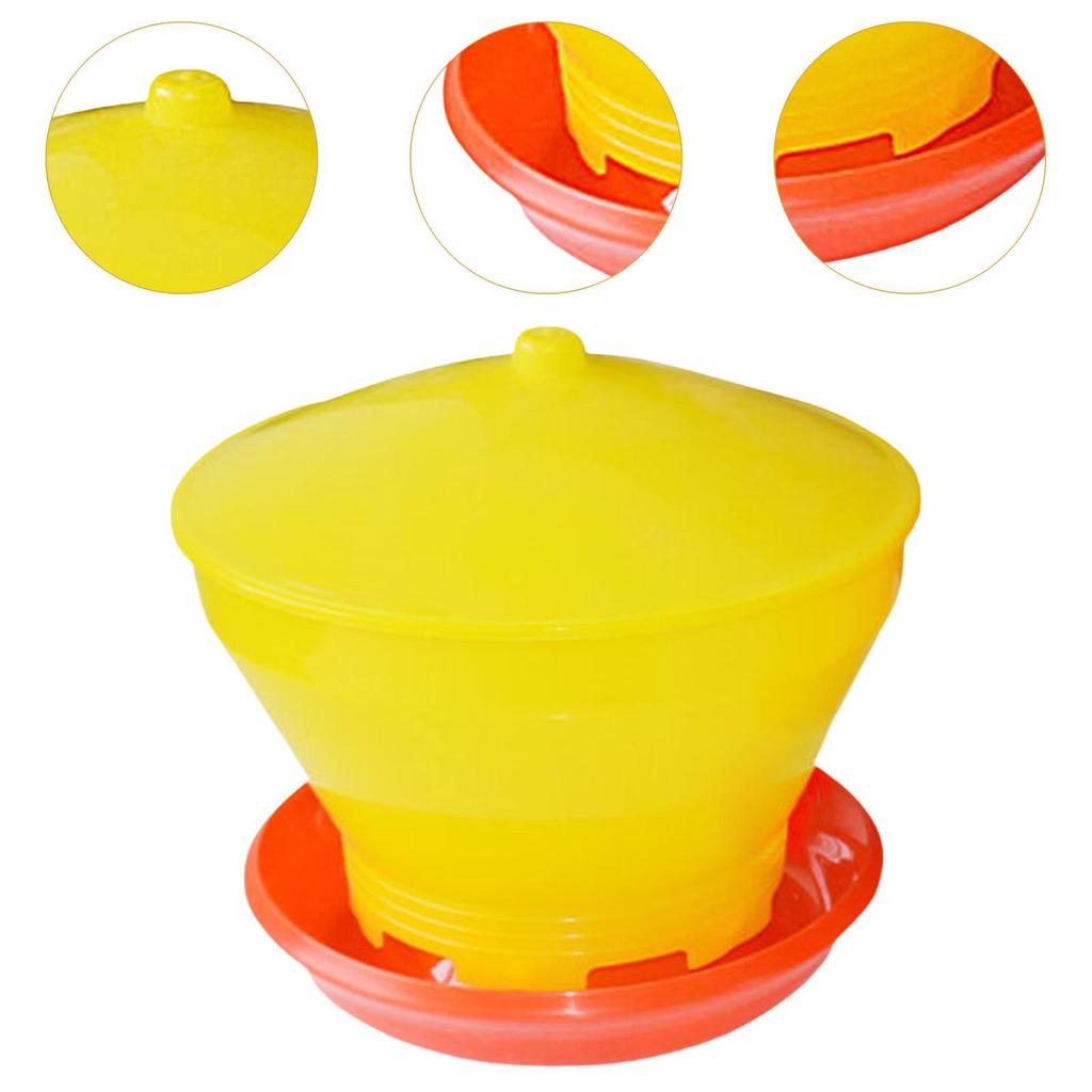 Кормушка для кур большой емкости для птиц, автоматическое ведро для кормления кур, голубей, перепелов