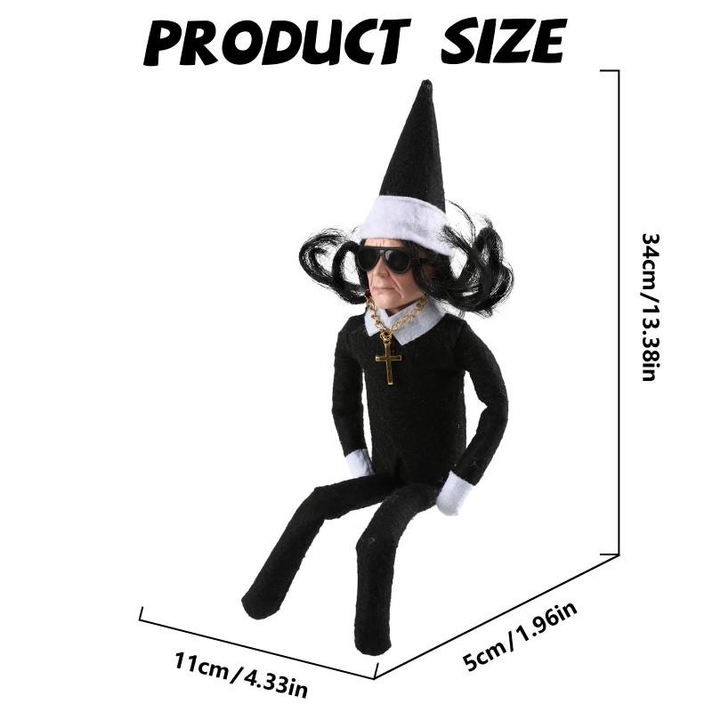 Oz Christmas Elf Doll Plush Toy Festival Decorations Cartoon Ornament Gifts