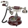 CTN8026 Винтажный настольный телефон Многофункциональный стационарный телефон ABS с функцией повторного набора номера Flash