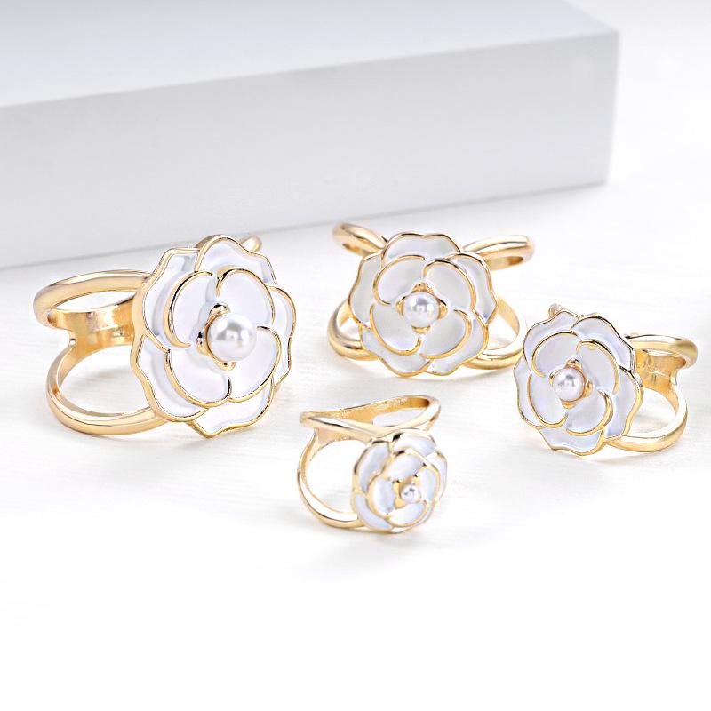 Высококачественный клетчатый шарф с камелией и жемчугом и пряжка для ремня на талию для пальто