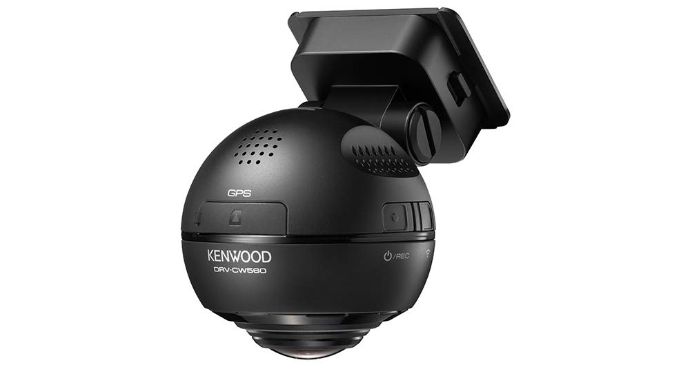 Kenwood Outdoor Dash Cam DRV-CW560-K with 360° Shooting, Parking Surveillance Recording, Wireless LAN, and 32GB microSDHC Card Included