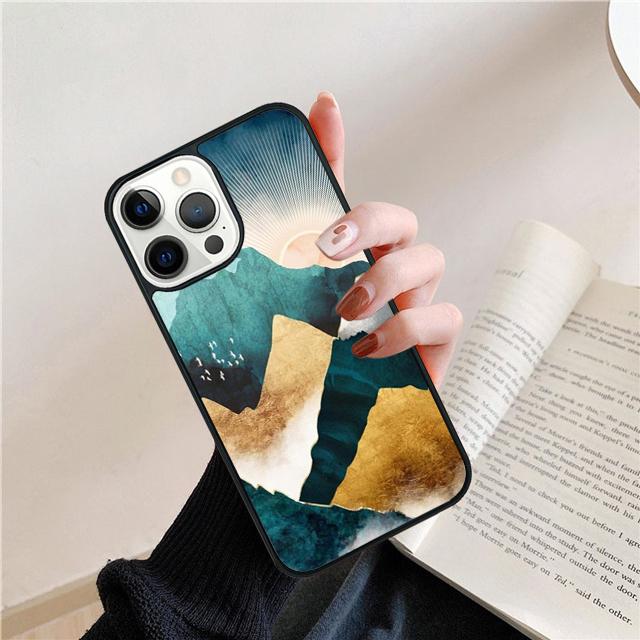 Чехол для телефона "Звездное озеро в горах" Задняя крышка Для iPhone 17 Air 16 15 14 Plus 11 Pro Max 13 Pro Max 12 Max Coque