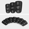Parts Key Pad Cover Case Car Flip Key Rubber Button Pad 3 Buttons Remote Car Key Shell Rubber Pad