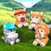 Очаровательная плюшевая игрушка-кошка Мофусанд в костюме акулы Funsandy для детей, мягкая мультяшная кукла для обнимания