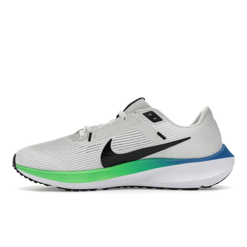 Nike Air Zoom Pegasus 40 Platinum Tint Green Strike Мужские кроссовки Белый Черный DV3853-006