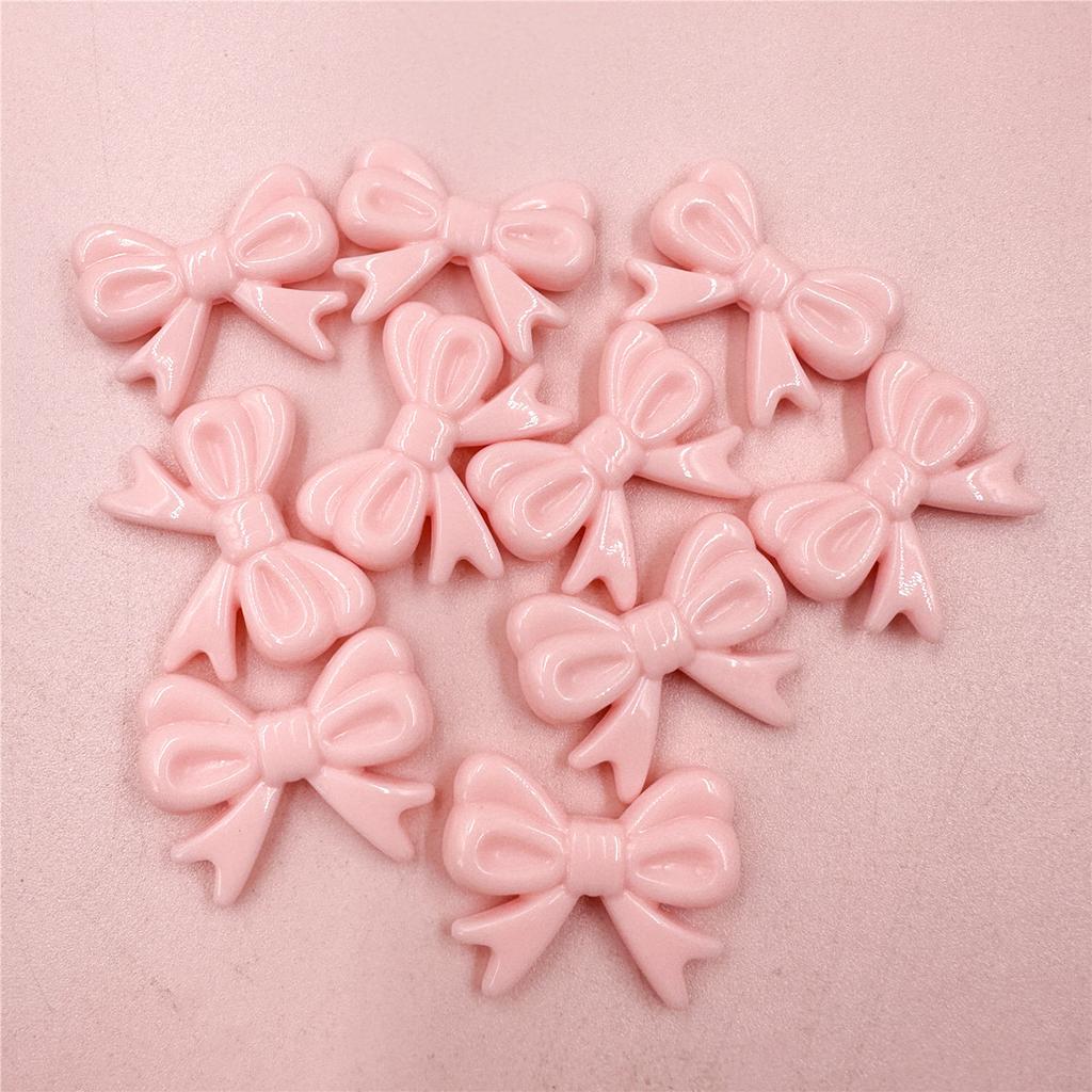 Очарование желе Цветной аксессуар Материал DIY Аксессуар Галстук-бабочка Бусины Материал ручной работы Ювелирные аксессуары Шпилька Орнамент 5 шт. 22,5*29 мм